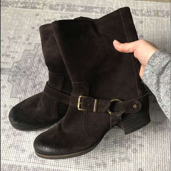 Jessica Simpson Suede Heeled Boots - Picture 4 of 10